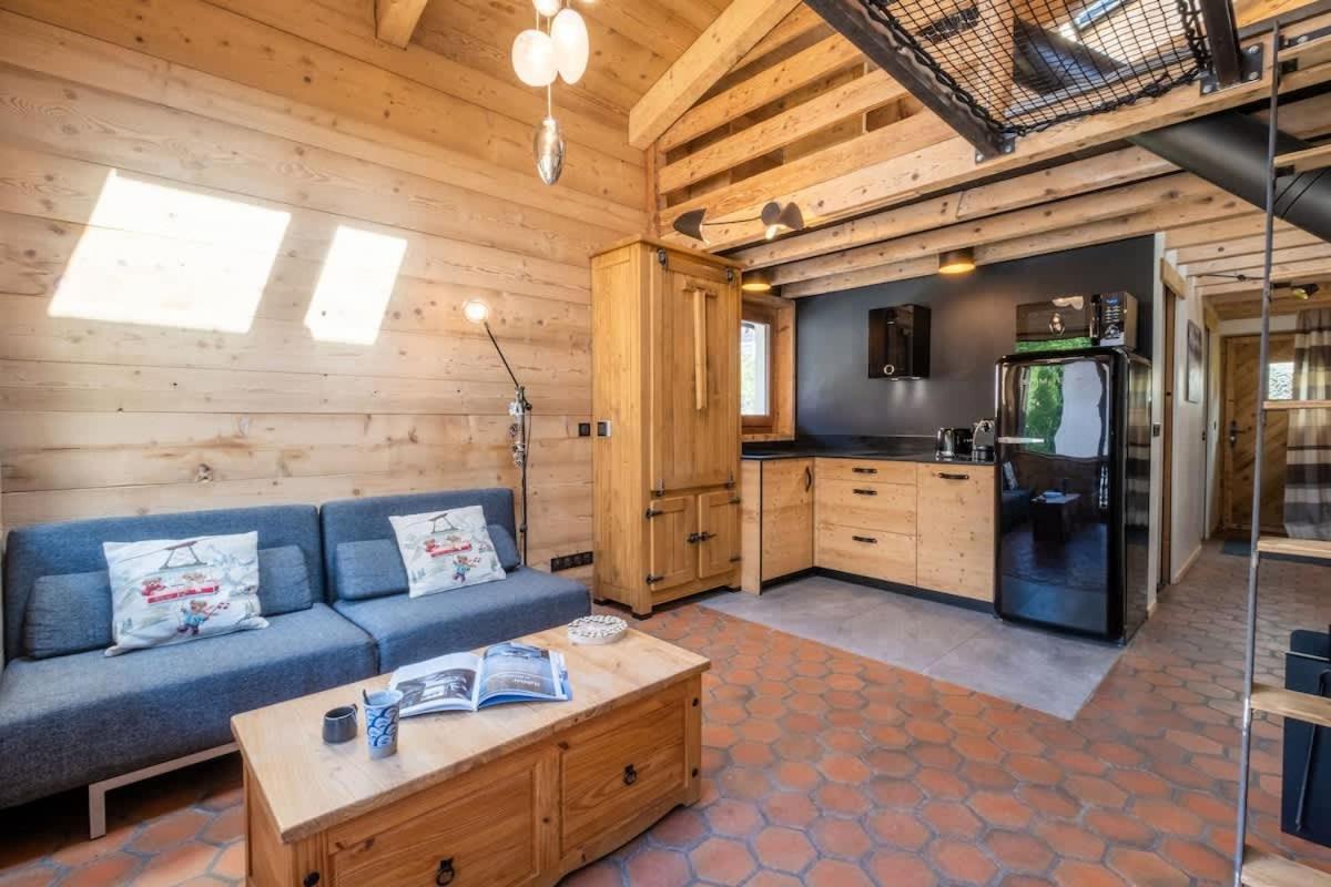 Chalet Racar Pour 4 Personnes, Centre Ville Et Vue Sur La Montagne Chamonix Extérieur photo