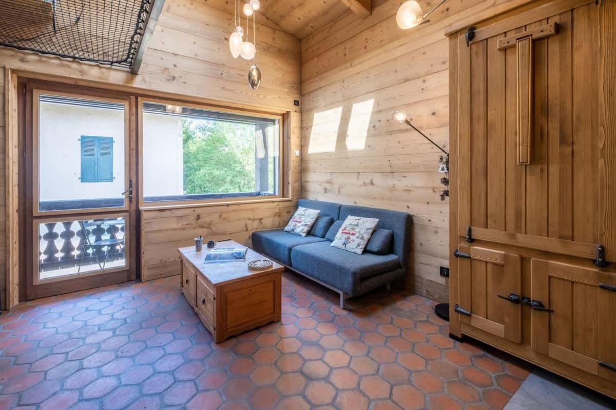 Chalet Racar Pour 4 Personnes, Centre Ville Et Vue Sur La Montagne Chamonix Extérieur photo
